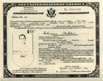Citizenship documents for Joseph Mikler Sr. and Katarina Strauch Mikler
