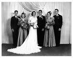 Wedding of Stephen Mikler and Margaret Stanko, 1940s