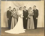 Wedding of Stephen Mikler and Margaret Stanko, 1940s
