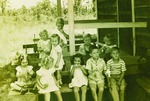 Pastor Tuhy's first nursery class, c. 1945