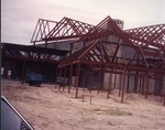 Construction of cloisters on new facility. c. 1992