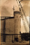Finishing the Bell Tower of the new facility. c.1992