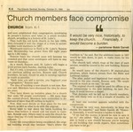 Church at the Crossroads- media coverage about St. Luke's church expansion. Oct. 1990