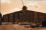 The transition from demolition to construction. c.1992