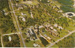 Aerial photo of St. Luke's School and Lutheran Haven campuses. c. 1970
