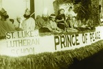 School Christmas Float: "Prince of Peace," 1960s