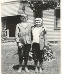 Young brothers, John Duda and Andrew Duda, Jr. c.1916, Original Image
