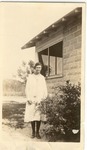 Mary Lukas on her confirmation day, 1924, Original