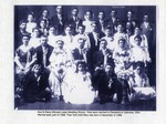 The wedding parties of Paul and Maria Lukas and Jan and Zuzanna Klimek, at their double wedding on June 15, 1908, Lakewood, Ohio, Original
