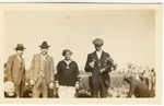 Inspecting Celery crops on Lukas farm, c.1930s, Original