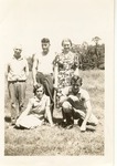Michael Mikler Family members with Helen Dinda Wallace, c.1930s, Original
