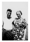 Paul and Mary Mikler Tesinsky, c. 1940, Black and White