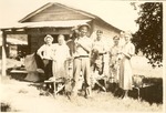 Cookout at the home of Michael Mikler. Mid-1930s, Original