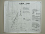 Slavia Farms Plat Plan, Recorded in 1929, Original