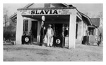 Slavia Gas Station: Then and Now, 1926