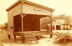 Slavia, Fla. Depot: Then and Now, c. 1930s