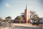 St. Luke's Church Expansion. Demolition phase, just after removal of transepts, c.1991.