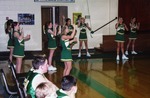 St. Luke's Lutheran School Cheerleaders. 2002-03