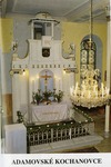 Exterior and interior views of Duda Family's ancestral church in Adamovske Kochanovce, Slovakia