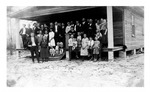 Gathering at the Klimek Home, 1924, Black and White