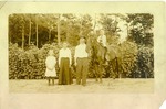 Paul Lukas, Sr. Family, with Paul. Jr. on horse c.1920, Original