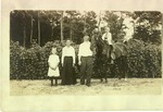 Paul Lukas, Sr. Family, with Paul. Jr. on horse c.1920