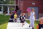 Opening day of St. Luke's new school building. August 6, 2001