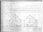 Initial plans for first brick church  1938