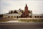 Final stages of exterior construction of new facility. c.1992