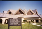 Exterior of completed new facility.  c.1994-95