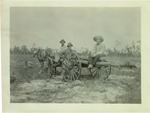 Men hauling logs in Slavia, ca. 1915