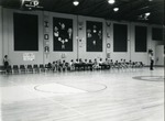 Basketball tournament in new gym (Founders Hall) March, 1981