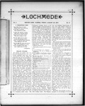 Lochmede, Vol 01, No 09, August 26, 1887 by Lochmede