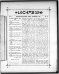 Lochmede, Vol 01, No 10, September 02, 1887 by Lochmede