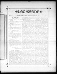 Lochmede, Vol 01, No 18, October 28, 1887