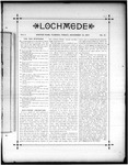 Lochmede, Vol 01, No 21, November 18, 1887