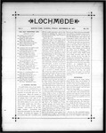 Lochmede, Vol 01, No 22, November 25, 1887 by Lochmede