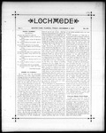 Lochmede, Vol 01, No 23, December 02, 1887