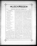Lochmede, Vol 02, No 37, September 14, 1888 by Lochmede