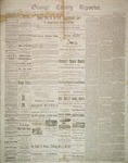 Orange County Reporter, June 12, 1884 by Orange County Reporter