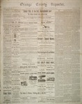 Orange County Reporter, June 26, 1884 by Orange County Reporter