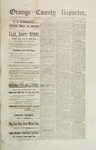 Orange County Reporter, July 24, 1884 by Orange County Reporter
