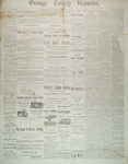 Orange County Reporter, October 09, 1884 by Orange County Reporter