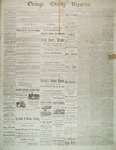 Orange County Reporter, October 16, 1884 by Orange County Reporter