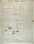 Orange County Reporter, October 23, 1884 by Orange County Reporter