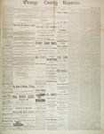 Orange County Reporter, November 06, 1884 by Orange County Reporter