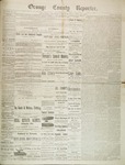 Orange County Reporter, November 27, 1884 by Orange County Reporter
