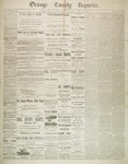 Orange County Reporter, December 11, 1884 by Orange County Reporter