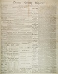 Orange County Reporter, December 18, 1884 by Orange County Reporter