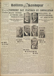 Sandspur, Vol. 38 No. 22, February 28, 1934 by Rollins College